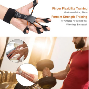 Silicone Grip Strengthener for Finger Rehabilitation and Training