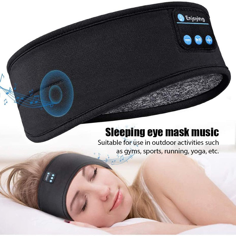 Wireless Bluetooth Sleep Headphones Headband for Comfortable Rest and Relaxation