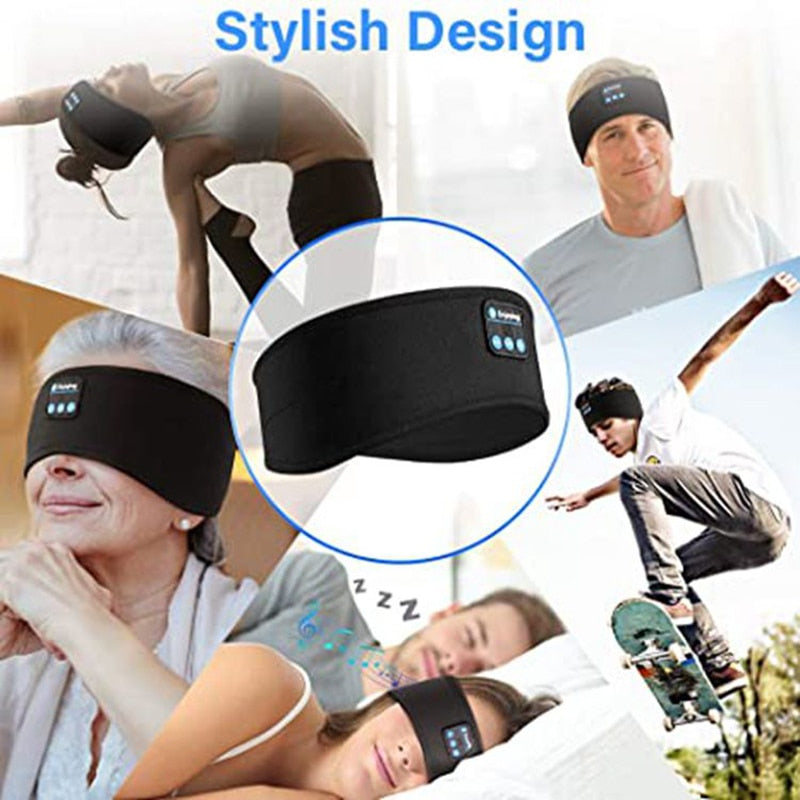 Wireless Bluetooth Sleep Headphones Headband for Comfortable Rest and Relaxation