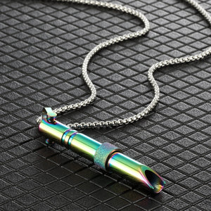 Stainless-Steel Breathing Necklace For Women & Men